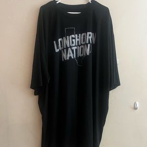 Authentic apparel Texas Longhorn Nation black short sleeve crew neck shirt